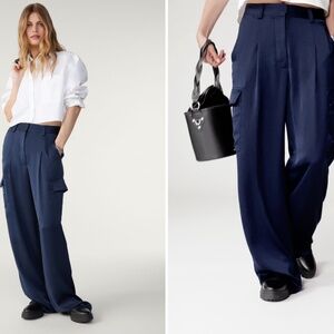 Ba&sh Cary Cargo Style Pants - 36
